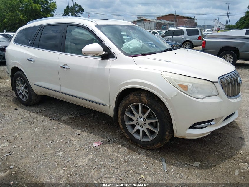 2015 Buick Enclave VIN 5GAKRBKD3FJ212261 IAAI salvage auction — FRONT & REAR, Salvage Title, sold $500 on 2026-07-23 (photo 1)