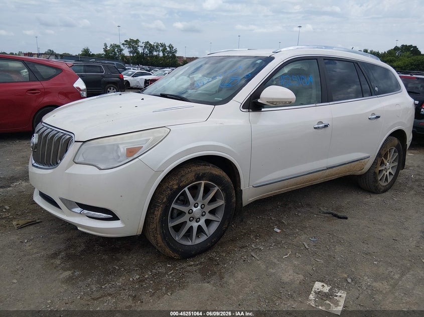 2015 Buick Enclave VIN 5GAKRBKD3FJ212261 IAAI salvage auction — FRONT & REAR, Salvage Title, sold $500 on 2026-07-23 (photo 2)