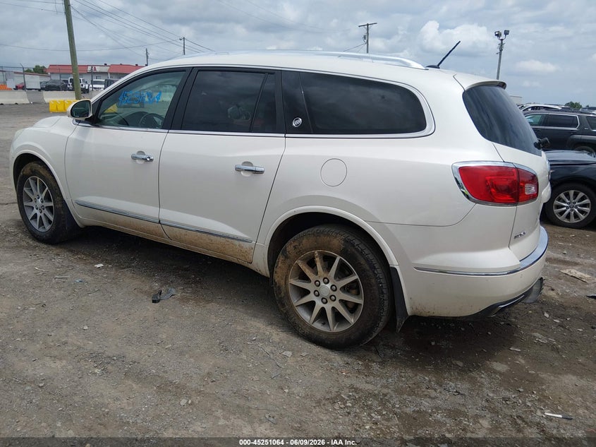 2015 Buick Enclave VIN 5GAKRBKD3FJ212261 IAAI salvage auction — FRONT & REAR, Salvage Title, sold $500 on 2026-07-23 (photo 3)