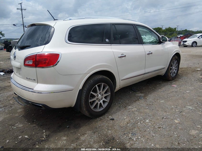 2015 Buick Enclave VIN 5GAKRBKD3FJ212261 IAAI salvage auction — FRONT & REAR, Salvage Title, sold $500 on 2026-07-23 (photo 4)