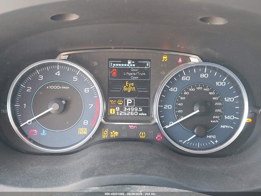 2017 Subaru Xv VIN JF2GPANC0H8208851 IAAI salvage auction — FRONT END, Salvage Title, sold $1,050 on 2026-07-27 (photo 7)