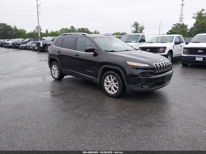 2018 Jeep Cherokee VIN 1C4PJLCX2JD583767 IAAI salvage auction — NORMAL WEAR, Sf97 (Maryland), sold $12,100 on 2026-07-21 (photo 1)