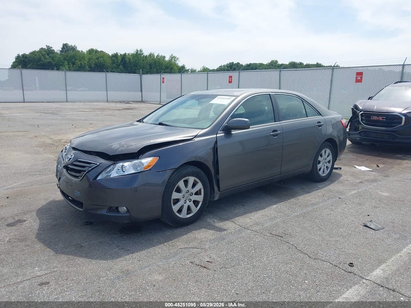 2007 Toyota Camry VIN JTNBE46K773038355 IAAI salvage auction — FRONT END, Clear (Indiana), sold $425 on 2026-07-16 (photo 2)