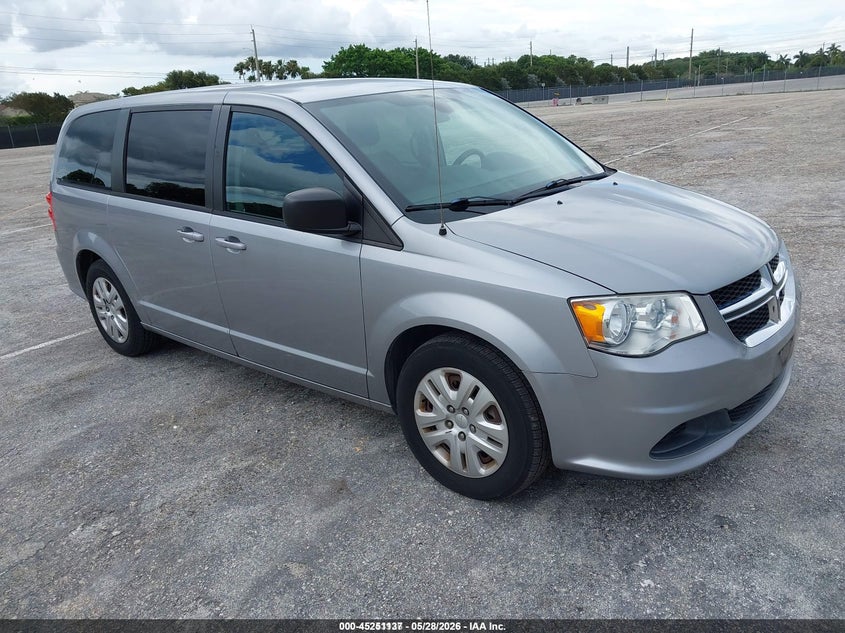 2018 Dodge Caravan VIN 2C4RDGBG0JR331490 IAAI salvage auction — NORMAL WEAR, Sf97 (Florida), sold $12,000 on 2026-07-16 (photo 1)