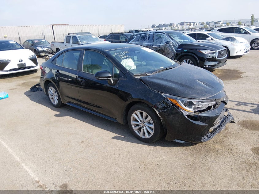 2025 Toyota Corolla VIN 5YFB4MDE5SP353207 IAAI salvage auction — FRONT END, Salvage Title, sold $5,650 on 2026-07-13 (photo 1)