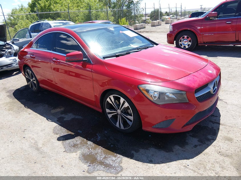 2016 Mercedes-benz Cla-klasse VIN WDDSJ4GB9GN357152 IAAI salvage auction — MECHANICAL, Salvage (New Mexico), sold $2,350 on 2026-07-29 (photo 1)
