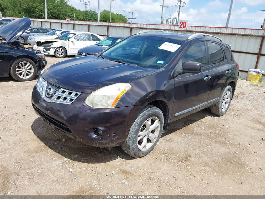 2011 Nissan Rogue VIN JN8AS5MV7BW289805 IAAI salvage auction — LEFT SIDE, Salvage (Texas), sold $175 on 2026-07-16 (photo 2)