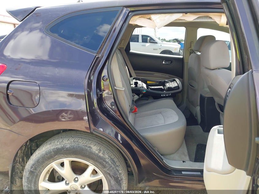 2011 Nissan Rogue VIN JN8AS5MV7BW289805 IAAI salvage auction — LEFT SIDE, Salvage (Texas), sold $175 on 2026-07-16 (photo 8)