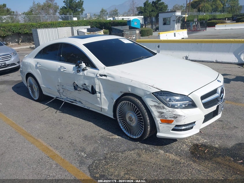 2014 Mercedes-benz Cls-klasse VIN WDDLJ7DB2EA096350 — IAAI salvage auction photo
