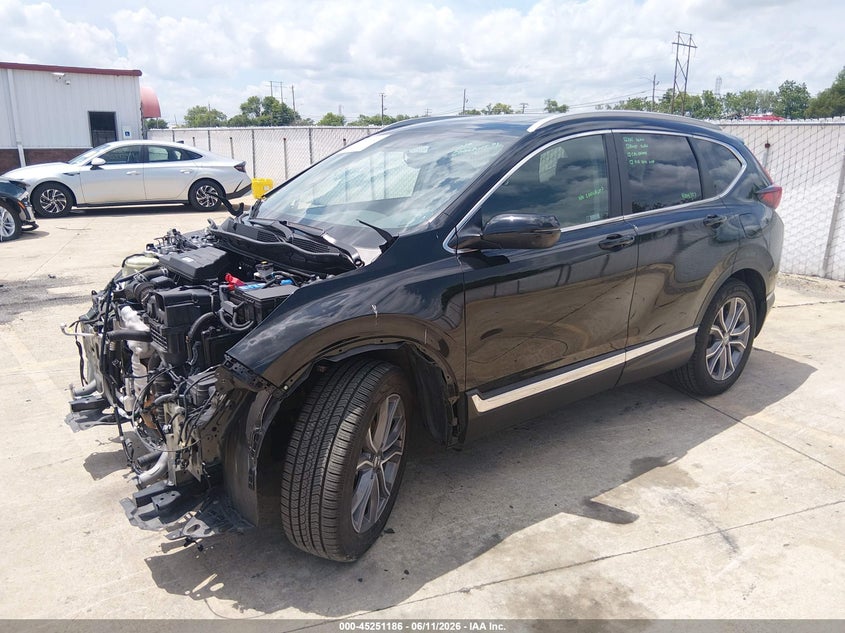 2021 Honda Cr-v VIN 7FARW2H99ME001227 IAAI salvage auction — FRONT END, Salvage (Missouri), sold $9,100 on 2026-07-28 (photo 2)