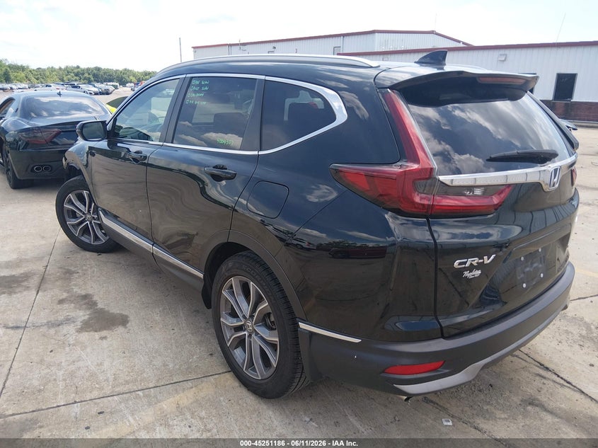 2021 Honda Cr-v VIN 7FARW2H99ME001227 IAAI salvage auction — FRONT END, Salvage (Missouri), sold $9,100 on 2026-07-28 (photo 3)