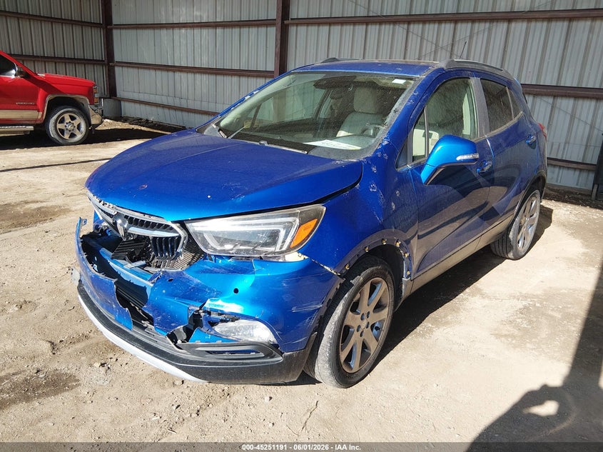 2017 Buick Encore VIN KL4CJHSB1HB067224 IAAI salvage auction — FRONT END, Salvage Title, sold $1,925 on 2026-07-16 (photo 2)
