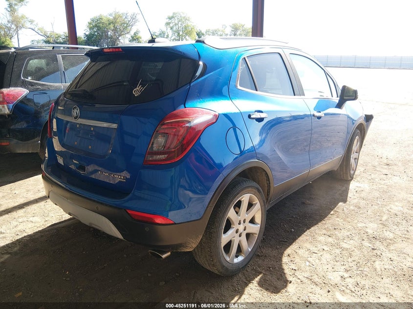 2017 Buick Encore VIN KL4CJHSB1HB067224 IAAI salvage auction — FRONT END, Salvage Title, sold $1,925 on 2026-07-16 (photo 4)