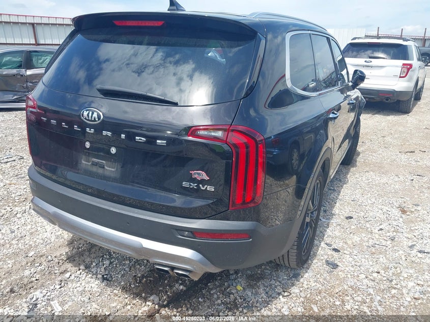 2021 Kia Telluride VIN 5XYP54HC8MG131716 IAAI salvage auction — RIGHT FRONT, Salvage (Arkansas), sold $7,575 on 2026-07-16 (photo 4)