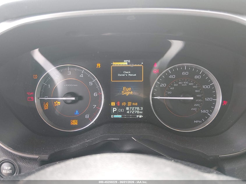 2023 Subaru Xv VIN JF2GTHMC3PH299859 IAAI salvage auction — FRONT END, Salvage Title, sold $3,650 on 2026-07-29 (photo 7)