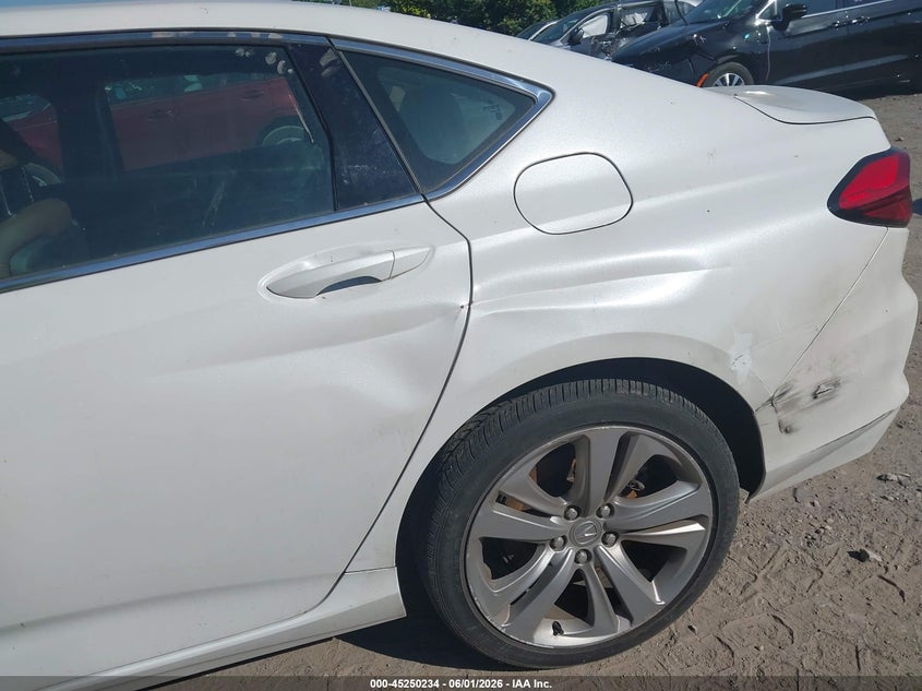 2021 Acura Tlx VIN 19UUB5F49MA005508 IAAI salvage auction — LEFT SIDE, Salvage (New Jersey), sold $10,225 on 2026-08-21 (photo 6)
