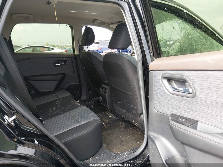 2023 Nissan Rogue VIN JN8BT3BA1PW437573 IAAI salvage auction — WATER/FLOOD, Salvage Title, sold $1,650 on 2026-07-08 (photo 8)
