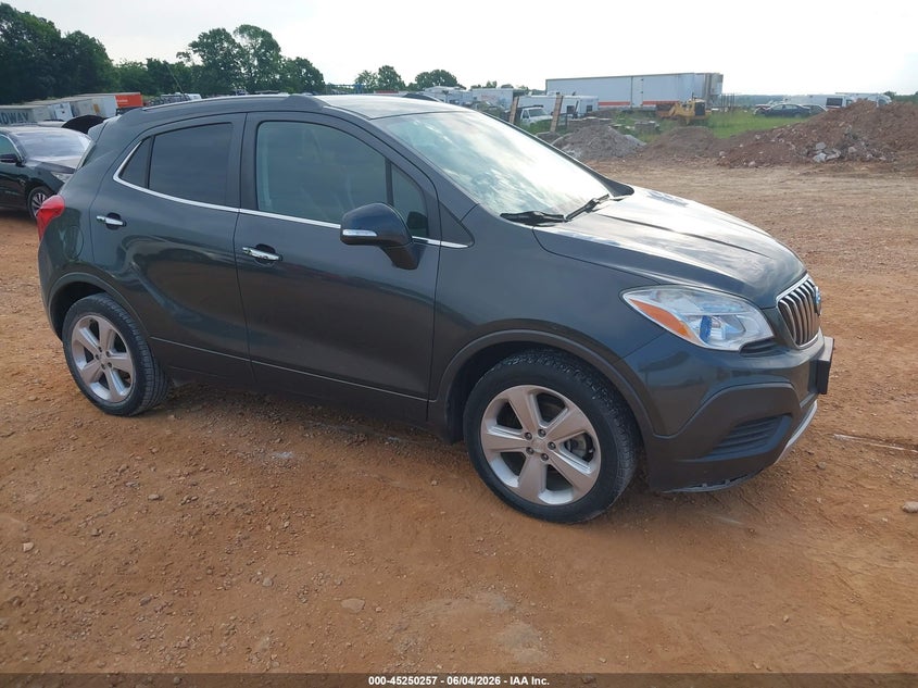 2016 Buick Encore VIN KL4CJASB0GB612934 IAAI salvage auction — HAIL, Clear (Missouri), sold $2,500 on 2026-07-13 (photo 1)