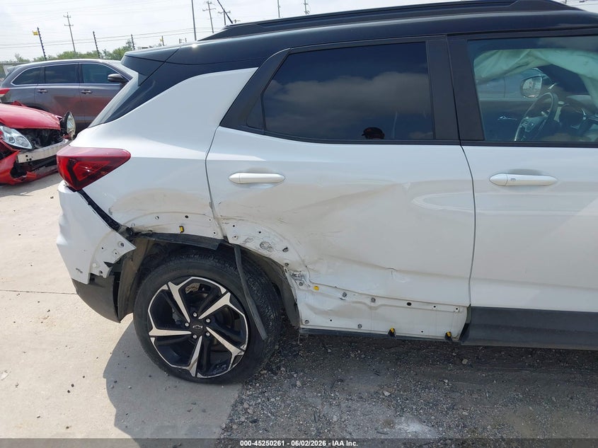 2023 Chevrolet Trailblazer VIN KL79MUSLXPB203354 IAAI salvage auction — REAR END, Salvage Title, sold $7,200 on 2026-07-31 (photo 6)