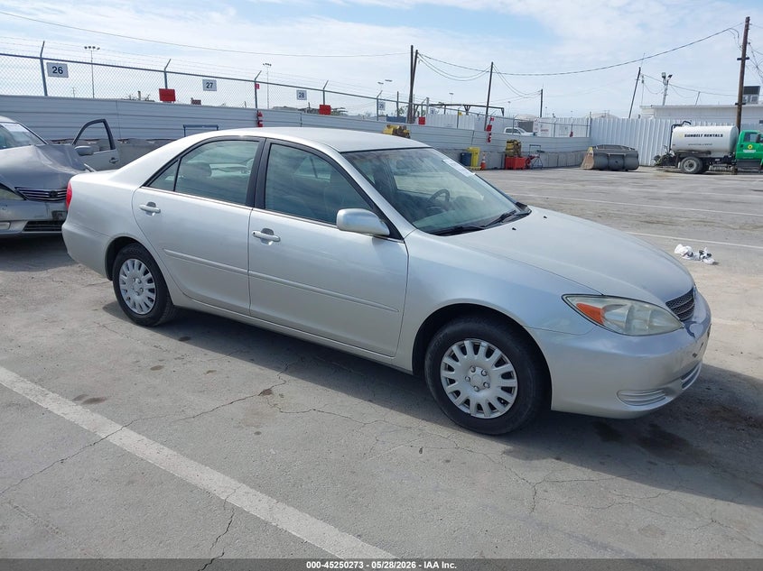 2002 Toyota Camry VIN 4T1BE32K92U587588 IAAI salvage auction — SIDE, Salvage (California), sold $1,300 on 2026-08-02 (photo 1)