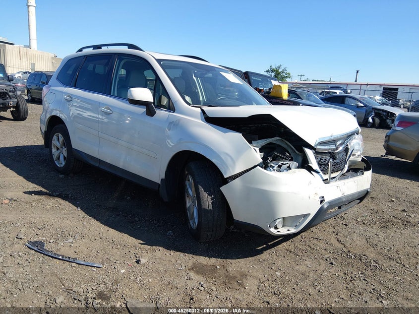 2014 Subaru Forester VIN JF2SJAJC9EH537142 IAAI salvage auction — FRONT END, Salvage Title, sold $575 on 2026-07-27 (photo 1)