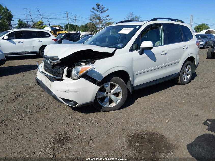 2014 Subaru Forester VIN JF2SJAJC9EH537142 IAAI salvage auction — FRONT END, Salvage Title, sold $575 on 2026-07-27 (photo 2)