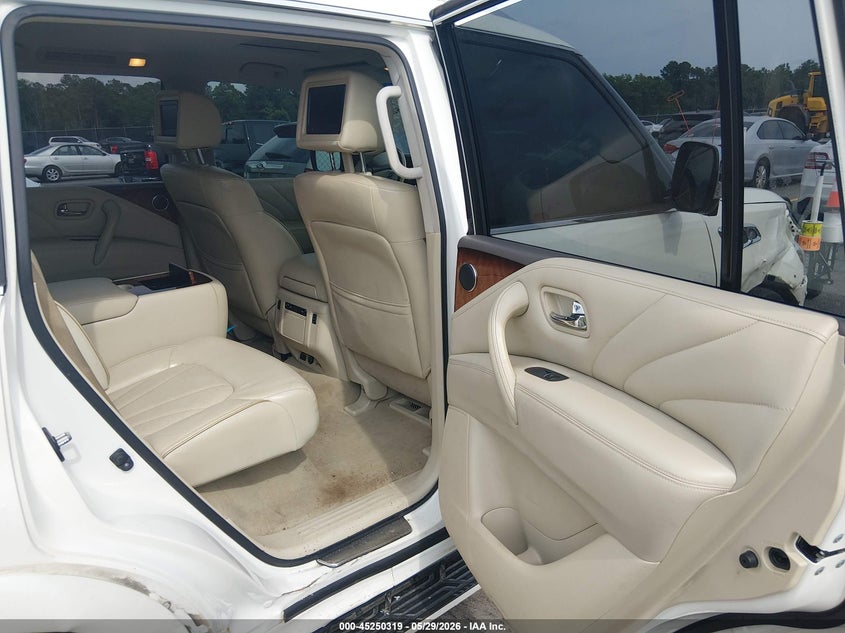 2016 Infiniti Qx80 VIN JN8AZ2NE3G9123912 IAAI salvage auction — SIDE, Salvage (South Carolina), sold $2,550 on 2026-07-22 (photo 8)