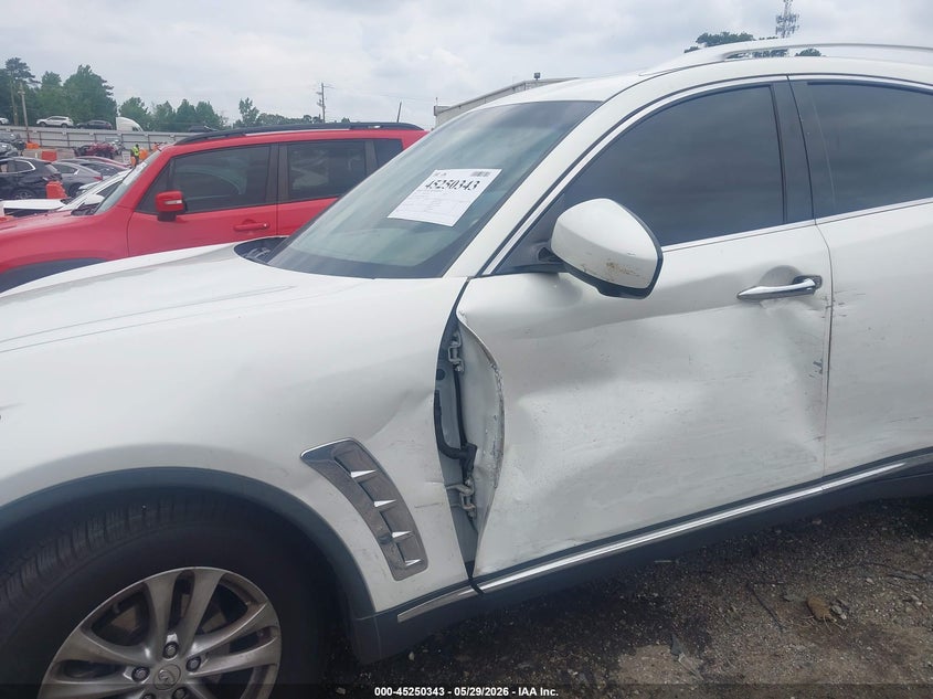 2013 Infiniti Fx VIN JN8CS1MW5DM174239 IAAI salvage auction — LEFT SIDE, Salvage Title, sold $775 on 2026-07-15 (photo 6)