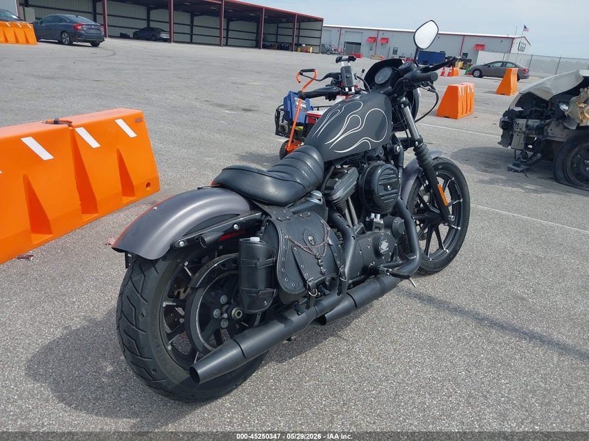 2016 Harley-davidson Iron VIN 1HD4LE214GC415616 IAAI salvage auction — SIDE, Salvage Title, sold $1,250 on 2026-07-18 (photo 4)