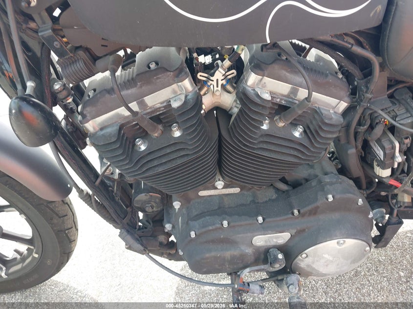 2016 Harley-davidson Iron VIN 1HD4LE214GC415616 IAAI salvage auction — SIDE, Salvage Title, sold $1,250 on 2026-07-18 (photo 9)