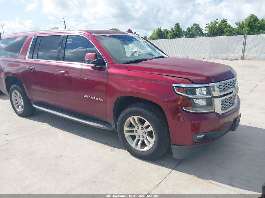 2017 Chevrolet Suburban VIN 1GNSCHKC9HR215610 IAAI salvage auction — FRONT END, Salvage Title, sold $4,400 on 2026-07-24 (photo 1)