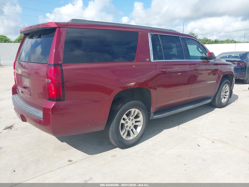 2017 Chevrolet Suburban VIN 1GNSCHKC9HR215610 IAAI salvage auction — FRONT END, Salvage Title, sold $4,400 on 2026-07-24 (photo 4)
