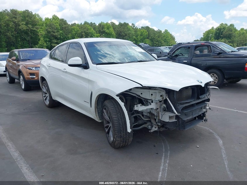 2018 BMW X6 VIN 5UXKU0C50J0G69506 IAAI salvage auction — LEFT FRONT, Salvage Title, sold $4,250 on 2026-07-22 (photo 1)