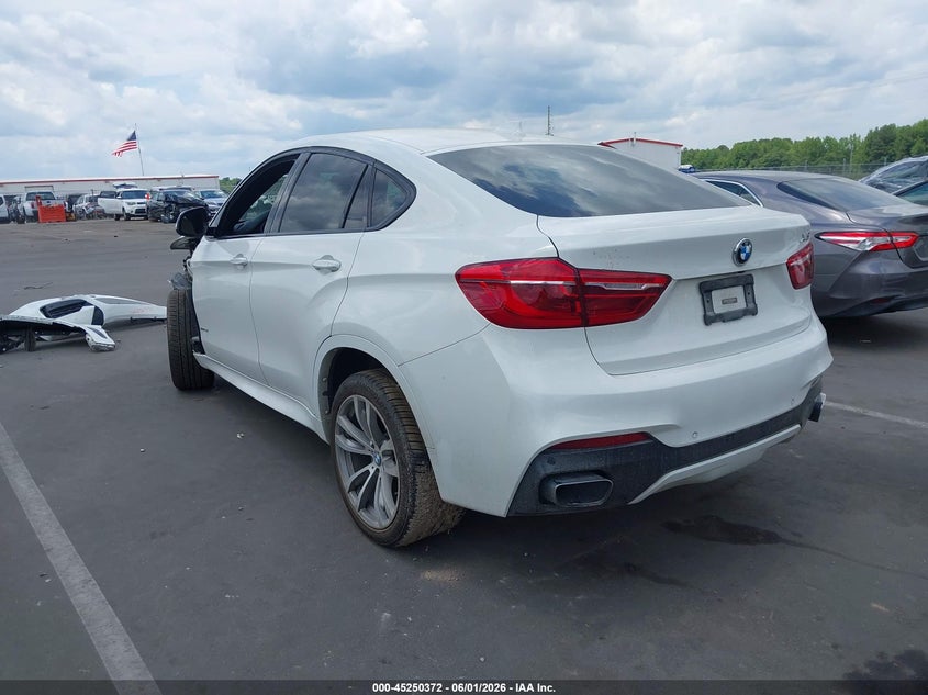 2018 BMW X6 VIN 5UXKU0C50J0G69506 IAAI salvage auction — LEFT FRONT, Salvage Title, sold $4,250 on 2026-07-22 (photo 3)