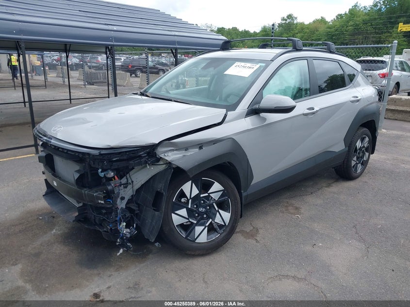 2025 Hyundai Kona VIN KM8HBCAB0SU195216 IAAI salvage auction — FRONT END, Salvage Title, sold $6,000 on 2026-07-09 (photo 2)