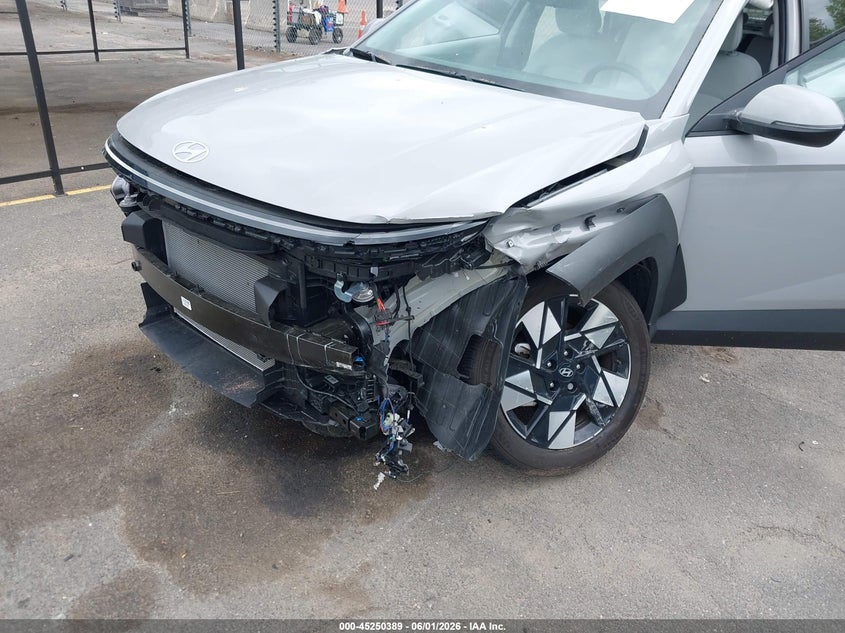 2025 Hyundai Kona VIN KM8HBCAB0SU195216 IAAI salvage auction — FRONT END, Salvage Title, sold $6,000 on 2026-07-09 (photo 6)
