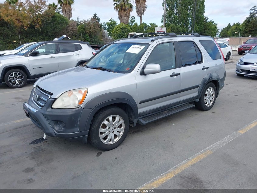2006 Honda Cr-v VIN JHLRD68816C026206 IAAI salvage auction — NORMAL WEAR, Clear - Dealer Only (California), sold $675 on 2026-07-06 (photo 2)