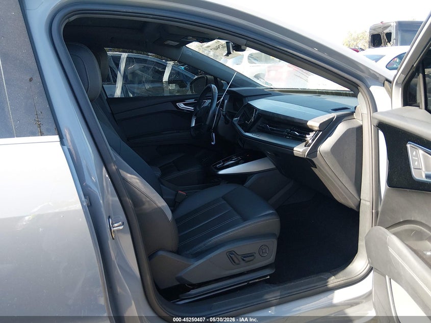 2024 Audi Q4 sportback e-tron VIN WA13UBFZ9RP049103 IAAI salvage auction — FRONT END, Salvage Title, sold $14,400 on 2026-07-26 (photo 5)