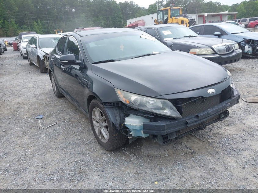 2013 Kia Optima VIN 5XXGM4A73DG095454 IAAI salvage auction — FRONT END, Salvage Title, sold $450 on 2026-07-21 (photo 1)