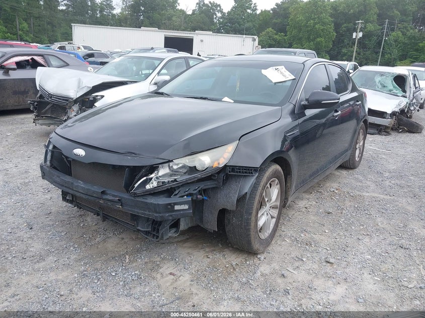 2013 Kia Optima VIN 5XXGM4A73DG095454 IAAI salvage auction — FRONT END, Salvage Title, sold $450 on 2026-07-21 (photo 2)