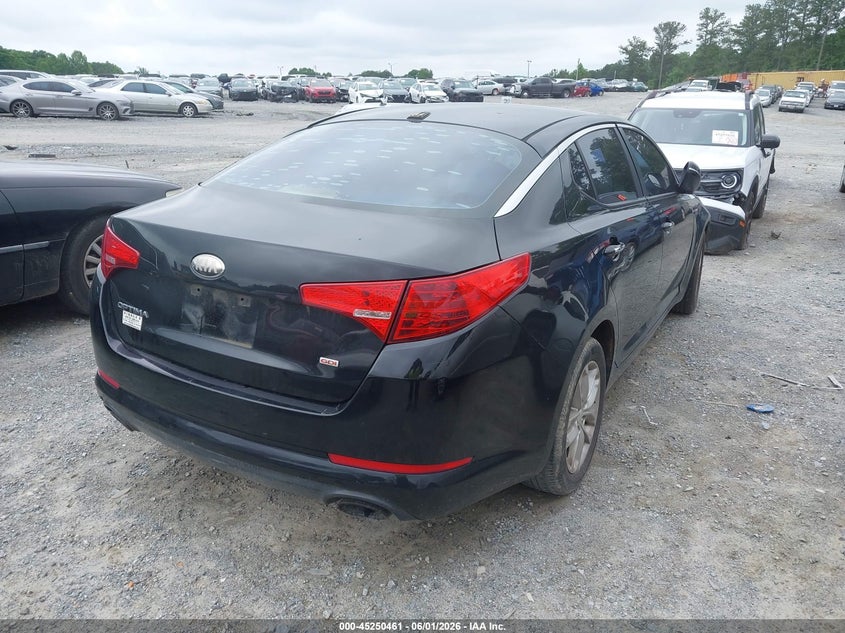2013 Kia Optima VIN 5XXGM4A73DG095454 IAAI salvage auction — FRONT END, Salvage Title, sold $450 on 2026-07-21 (photo 4)