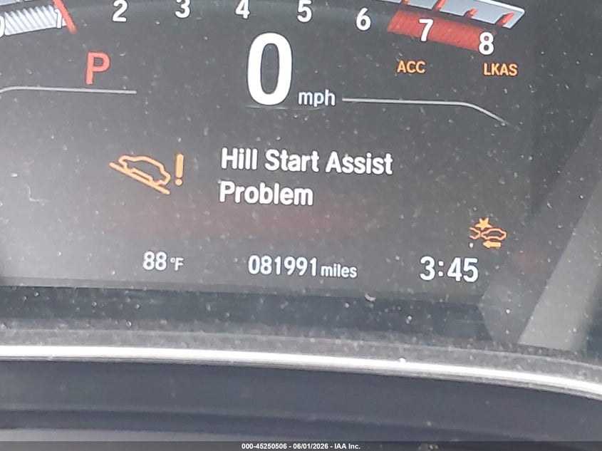 2019 Honda Cr-v VIN 5J6RW1H83KL003749 IAAI salvage auction — HAIL, Salvage Title, sold $12,400 on 2026-07-31 (photo 7)