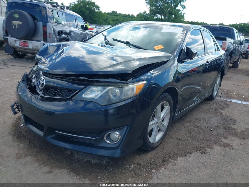 2013 Toyota Camry VIN 4T1BF1FK7DU648161 IAAI salvage auction — FRONT END, Salvage Title, sold $25 on 2026-07-22 (photo 2)