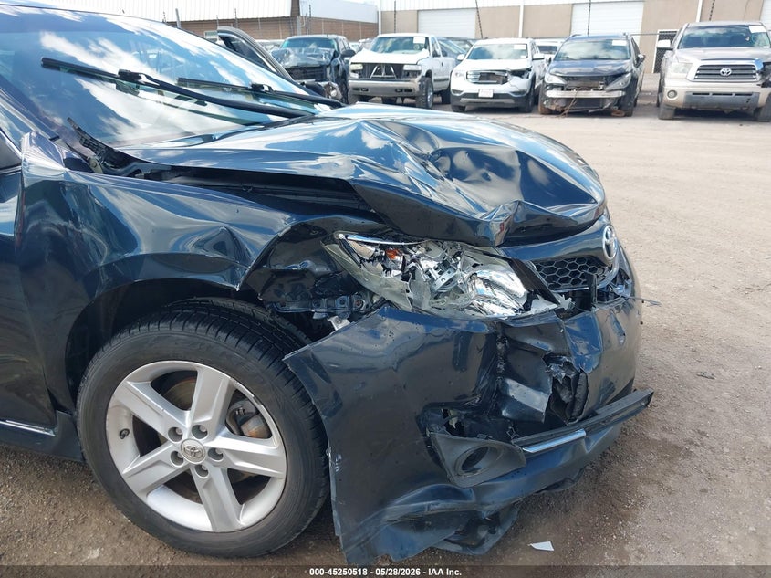 2013 Toyota Camry VIN 4T1BF1FK7DU648161 IAAI salvage auction — FRONT END, Salvage Title, sold $25 on 2026-07-22 (photo 6)