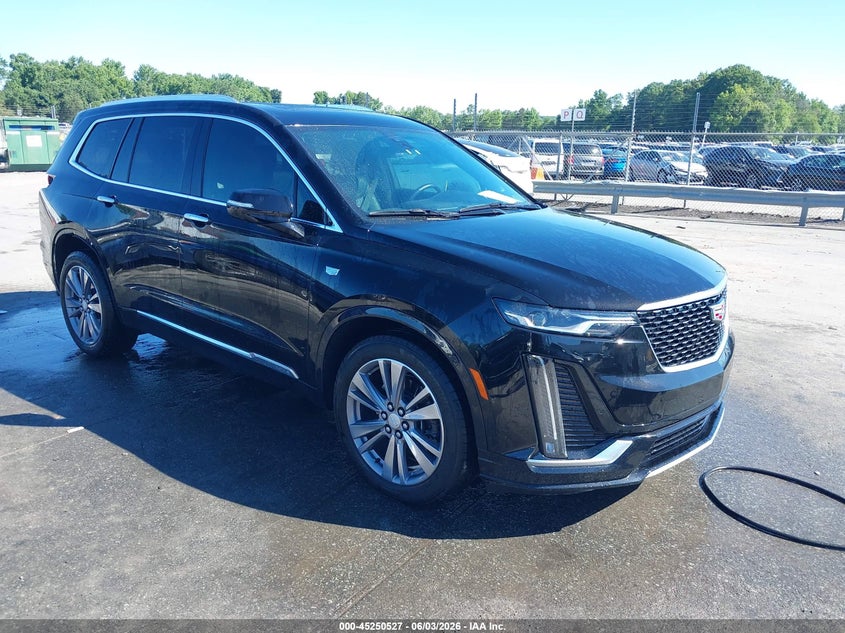 2024 Cadillac Xt6 VIN 1GYKPCRS3RZ758055 IAAI salvage auction — REAR END, Salvage Title, sold $14,400 on 2026-07-29 (photo 1)
