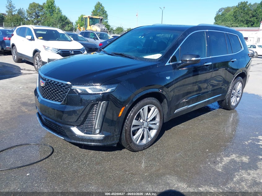 2024 Cadillac Xt6 VIN 1GYKPCRS3RZ758055 IAAI salvage auction — REAR END, Salvage Title, sold $14,400 on 2026-07-29 (photo 2)