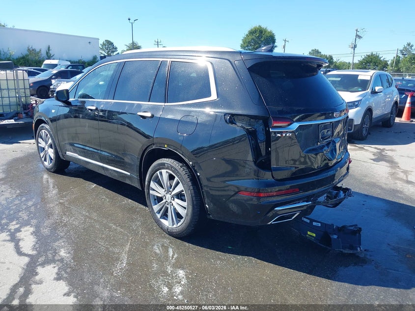 2024 Cadillac Xt6 VIN 1GYKPCRS3RZ758055 IAAI salvage auction — REAR END, Salvage Title, sold $14,400 on 2026-07-29 (photo 3)