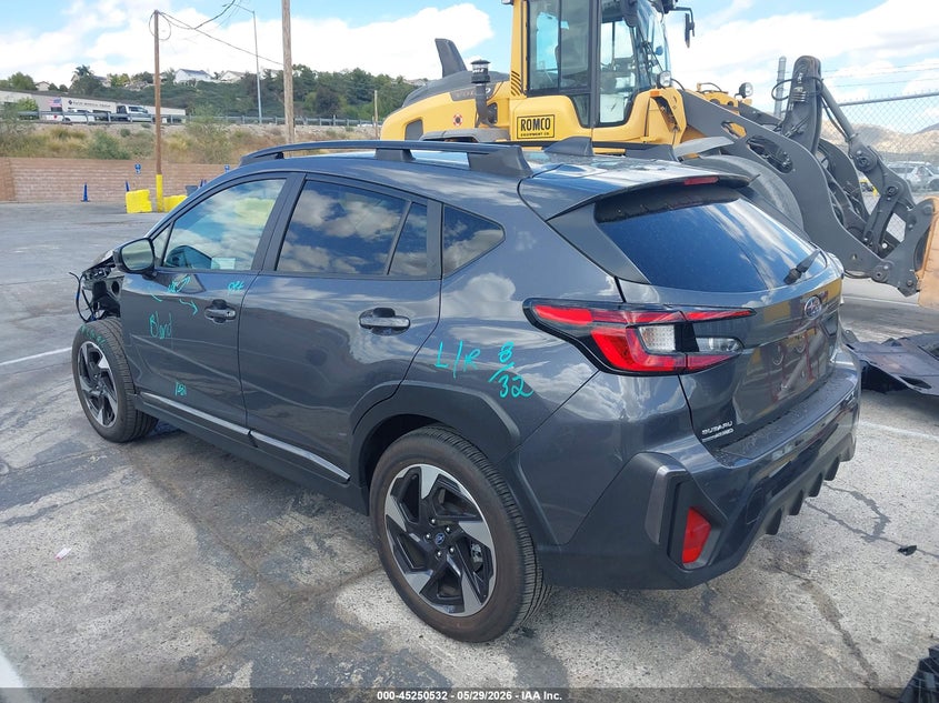 2025 Subaru Xv VIN 4S4GUHN69S3728458 IAAI salvage auction — FRONT END, Salvage Title, sold $9,100 on 2026-07-29 (photo 3)