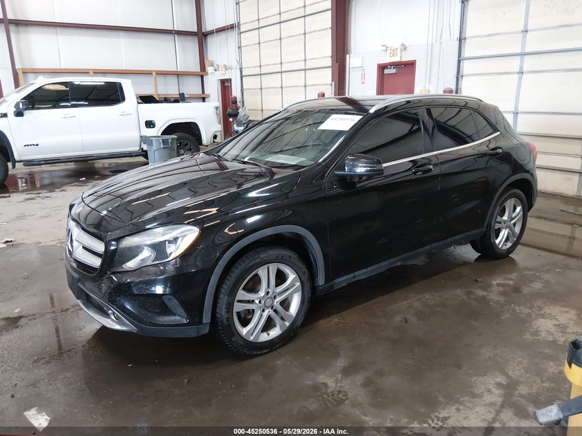 2017 Mercedes-benz Gla-klasse VIN WDCTG4EB4HJ335028 IAAI salvage auction — REAR END, Salvage Title, sold $2,650 on 2026-07-18 (photo 2)