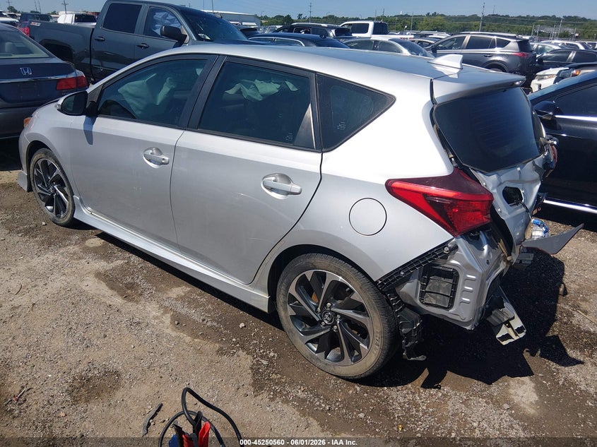 2017 Toyota Corolla VIN JTNKARJE5HJ535461 IAAI salvage auction — REAR END, Salvage Title, sold $900 on 2026-07-21 (photo 3)